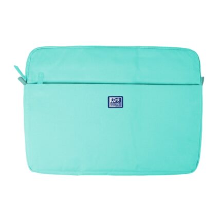 Oxford Young Proof B-Case Custodia per laptop fino a 16" - RPET riciclato - Tasca frontale con cerniera - Imbottita e morbida - 375x265x20mm - Colore menta