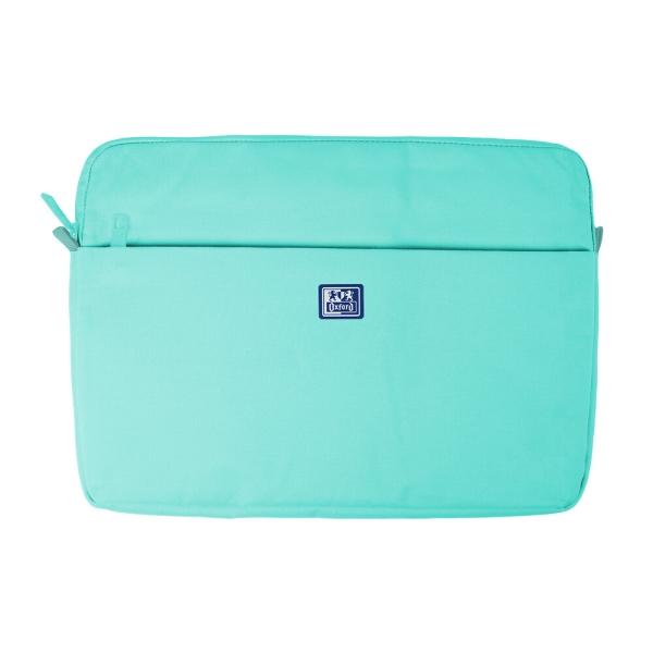 Oxford Young Proof B-Case Custodia per laptop fino a 16" - RPET riciclato - Tasca frontale con cerniera - Imbottita e morbida - 375x265x20mm - Colore menta