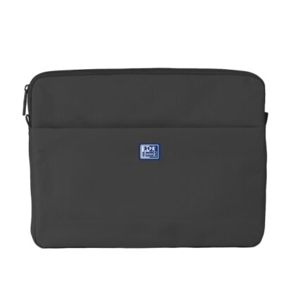 Oxford Young Proof B-Case Custodia per laptop fino a 14" - RPET riciclato - Tasca frontale con cerniera - Imbottita e morbida - 350x265x28mm - Colore nero