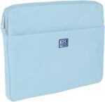 Oxford Young Proof B-Case Custodia per laptop fino a 14" - RPET riciclato - Tasca frontale con cerniera - Imbottita e morbida - 350x265x28mm - Colore azzurro - immagine 2