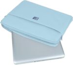 Oxford Young Proof B-Case Custodia per laptop fino a 14" - RPET riciclato - Tasca frontale con cerniera - Imbottita e morbida - 350x265x28mm - Colore azzurro - immagine 4