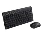 Rapoo 8000M Pacchetto tastiera compatta + mouse wireless - Bluetooth e 2,4 GHz -  Mouse 1300 DPI - Autonomia fino a 12 mesi - Colore nero - immagine 4