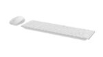 Rapoo 9310M Pacchetto tastiera ultrasottile + mouse wireless - Bluetooth e 2,4 GHz -  Mouse 2400 DPI - Autonomia fino a 12 mesi - Colore bianco - immagine 4