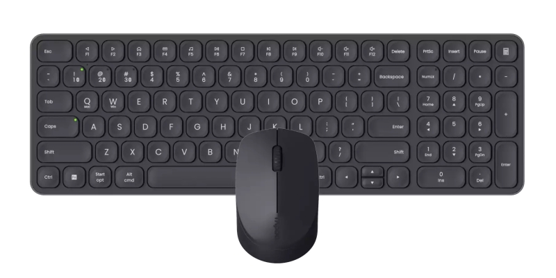 Rapoo 9310M Set tastiera ultrasottile + mouse wireless - Bluetooth e 2 Rapoo 9310M Set tastiera ultrasottile + mouse wireless - Bluetooth e 2