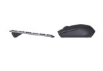 Rapoo 9310M Set tastiera ultrasottile + mouse wireless - Bluetooth e 2,4 GHz - Mouse 2400 DPI - Autonomia fino a 12 mesi - Colore nero - immagine 3