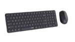 Rapoo 9310M Set tastiera ultrasottile + mouse wireless - Bluetooth e 2,4 GHz - Mouse 2400 DPI - Autonomia fino a 12 mesi - Colore nero - immagine 4