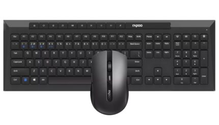 Rapoo 8210M Set tastiera + mouse wireless - Bluetooth e 2