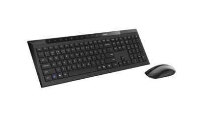 4 GHz - Mouse 1600 DPI - Autonomia fino a 12 mesi - Colore nero