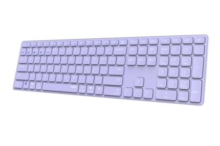 4 GHz - Base in alluminio - Batteria ricaricabile ecologica - Colore viola