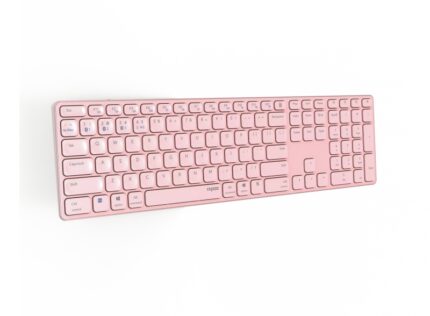 4 GHz - Base in alluminio - Batteria ricaricabile ecologica - Colore rosa