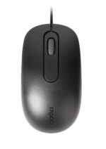 Rapoo N200 Mouse USB - 3 pulsanti - 1600 DPI - Plug & Play - Colore Nero