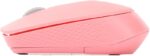 Rapoo M100 Silent Mouse Wireless - Bluetooth e 2,4 GHz - 1300 DPI - Autonomia 9 mesi - Colore rosa - immagine 5