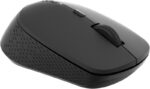 Rapoo M300 Silent Mouse wireless - Bluetooth e 2,4 GHz - 1600 DPI - Autonomia 9 mesi - Colore nero - immagine 5