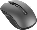 Rapoo 7200M Mouse wireless - Bluetooth e 2,4 GHz - 1600 DPI - Autonomia 9 mesi - Colore nero - immagine 4