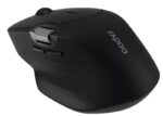 Rapoo MT560 Mouse wireless - Bluetooth e 2,4 GHz - 4000 DPI - Batteria ricaricabile ecologica - Colore nero - immagine 3