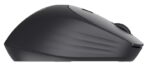 Rapoo MT560 Mouse wireless - Bluetooth e 2,4 GHz - 4000 DPI - Batteria ricaricabile ecologica - Colore nero - immagine 4