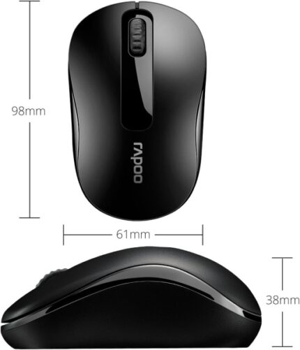 4 GHz - 1200 DPI - Autonomia 12 mesi - Colore nero