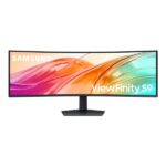 Samsung ViewFinity S9 S95UF Monitor 49" VA Curvo Dual QHD 120Hz HDR - Risposta 5ms - Altoparlanti 10W - Regolabile in altezza