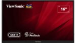 ViewSonic VA1650 Monitor portatile 16" IPS FHD 60Hz - Risposta 7ms - Altoparlanti 2W - HDMI