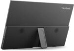 ViewSonic VA1650 Monitor portatile 16" IPS FHD 60Hz - Risposta 7ms - Altoparlanti 2W - HDMI, USB-C - VESA 75x75 mm - Colore Nero - immagine 4