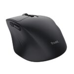 Trust Niven Mouse wireless a 7 pulsanti - Regolabile fino a 3200 dpi - Bluetooth - Ricaricabile - Indicatori LED - Clic silenzioso - Ricevitore USB-C - Multidispositivo - 44x73x110 mm - Colore nero - immagine 2