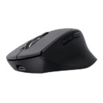 Trust Niven Mouse wireless a 7 pulsanti - Regolabile fino a 3200 dpi - Bluetooth - Ricaricabile - Indicatori LED - Clic silenzioso - Ricevitore USB-C - Multidispositivo - 44x73x110 mm - Colore nero - immagine 3