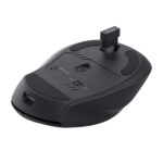 Trust Niven Mouse wireless a 7 pulsanti - Regolabile fino a 3200 dpi - Bluetooth - Ricaricabile - Indicatori LED - Clic silenzioso - Ricevitore USB-C - Multidispositivo - 44x73x110 mm - Colore nero - immagine 5