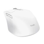 Trust Niven Mouse wireless a 7 pulsanti - Regolabile fino a 3200 dpi - Bluetooth - Ricaricabile - Indicatori LED - Clic silenzioso - Ricevitore USB-C - Multidispositivo - 44x73x110 mm - Colore bianco - immagine 2