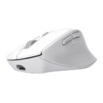 Trust Niven Mouse wireless a 7 pulsanti - Regolabile fino a 3200 dpi - Bluetooth - Ricaricabile - Indicatori LED - Clic silenzioso - Ricevitore USB-C - Multidispositivo - 44x73x110 mm - Colore bianco - immagine 3