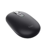 Trust Seron Mouse wireless - Regolabile fino a 3200 dpi - Bluetooth - Ricaricabile - Clic silenzioso - Ricevitore USB-C - Multipiattaforma - 31x62x111 mm - Colore nero