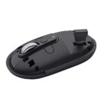 Trust Seron Mouse wireless - Regolabile fino a 3200 dpi - Bluetooth - Ricaricabile - Clic silenzioso - Ricevitore USB-C - Multipiattaforma - 31x62x111 mm - Colore nero - immagine 2