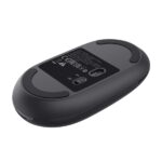 Trust Seron Mouse wireless - Regolabile fino a 3200 dpi - Bluetooth - Ricaricabile - Clic silenzioso - Ricevitore USB-C - Multipiattaforma - 31x62x111 mm - Colore nero - immagine 3