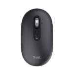 Trust Seron Mouse wireless - Regolabile fino a 3200 dpi - Bluetooth - Ricaricabile - Clic silenzioso - Ricevitore USB-C - Multipiattaforma - 31x62x111 mm - Colore nero - immagine 4