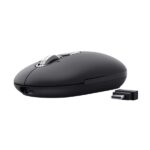 Trust Seron Mouse wireless - Regolabile fino a 3200 dpi - Bluetooth - Ricaricabile - Clic silenzioso - Ricevitore USB-C - Multipiattaforma - 31x62x111 mm - Colore nero - immagine 5