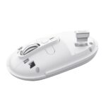 Trust Seron Mouse Wireless - Regolabile fino a 3200 dpi - Bluetooth - Ricaricabile - Clic silenzioso - Ricevitore USB-C - Multipiattaforma - 31x62x111 mm - Colore bianco - immagine 2