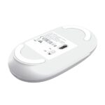 Trust Seron Mouse Wireless - Regolabile fino a 3200 dpi - Bluetooth - Ricaricabile - Clic silenzioso - Ricevitore USB-C - Multipiattaforma - 31x62x111 mm - Colore bianco - immagine 3