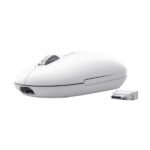 Trust Seron Mouse Wireless - Regolabile fino a 3200 dpi - Bluetooth - Ricaricabile - Clic silenzioso - Ricevitore USB-C - Multipiattaforma - 31x62x111 mm - Colore bianco - immagine 5