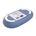 Trust Seron Mouse wireless - Regolabile fino a 3200 dpi - Bluetooth - Ricaricabile - Clic silenzioso - Ricevitore USB-C - Multipiattaforma - 31x62x111 mm - Colore blu - immagine 3