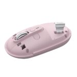 Trust Seron Mouse Wireless - Regolabile fino a 3200 dpi - Bluetooth - Ricaricabile - Clic silenzioso - Ricevitore USB-C - Multipiattaforma - 31x62x111 mm - Colore rosa - immagine 2