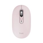 Trust Seron Mouse Wireless - Regolabile fino a 3200 dpi - Bluetooth - Ricaricabile - Clic silenzioso - Ricevitore USB-C - Multipiattaforma - 31x62x111 mm - Colore rosa - immagine 4
