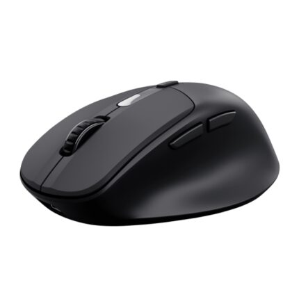 Trust Zevo Mouse wireless - Regolabile fino a 4000 dpi - Bluetooth - Clic silenzioso - Ricevitore USB-A - Multidispositivo - 40x70x104 mm - Colore nero