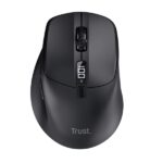 Trust Zevo Mouse wireless - Regolabile fino a 4000 dpi - Bluetooth - Clic silenzioso - Ricevitore USB-A - Multidispositivo - 40x70x104 mm - Colore nero - immagine 4