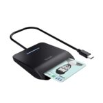 Trust Primo Lettore di carte d'identità - Cavo USB-C da 1 m - Multipiattaforma - 16x64x79 mm - Colore nero - immagine 4