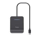 Trust Primo Lettore di carte d'identità - Cavo USB-C da 1 m - Multipiattaforma - 16x64x79 mm - Colore nero - immagine 5