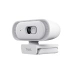 Trust Tomar Webcam QHD 2K - Cavo da 2 m - Microfono integrato - Bilanciamento del bianco automatico - Modalità privacy - Attacco filettato da 1/4" - Campo visivo di 76 gradi - 53x55x93 mm - Colore bianco - immagine 2