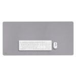 Trust Benya Tappetino da scrivania XXL - PVC - Superficie morbida - Antiscivolo - Flessibile - 430x900 mm - Colore grigio - immagine 3
