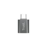 Trust Calyx Pacchetto da 2 adattatori USB 3.0 - USB-A femmina - USB-C maschio - 8x15x32 mm - Colore grigio - immagine 4