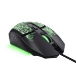 Trust GXT 113 Felox Mouse da gioco con 6 pulsanti - Regolabile fino a 6400 dpi - Luce LED RGB - 42x70x131 mm - Colore nero - immagine 2