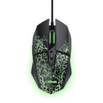 Trust GXT 113 Felox Mouse da gioco con 6 pulsanti - Regolabile fino a 6400 dpi - Luce LED RGB - 42x70x131 mm - Colore nero - immagine 3