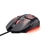 Trust GXT 113 Felox Mouse da gioco con 6 pulsanti - Regolabile fino a 6400 dpi - Luce LED RGB - 42x70x131 mm - Colore nero - immagine 5